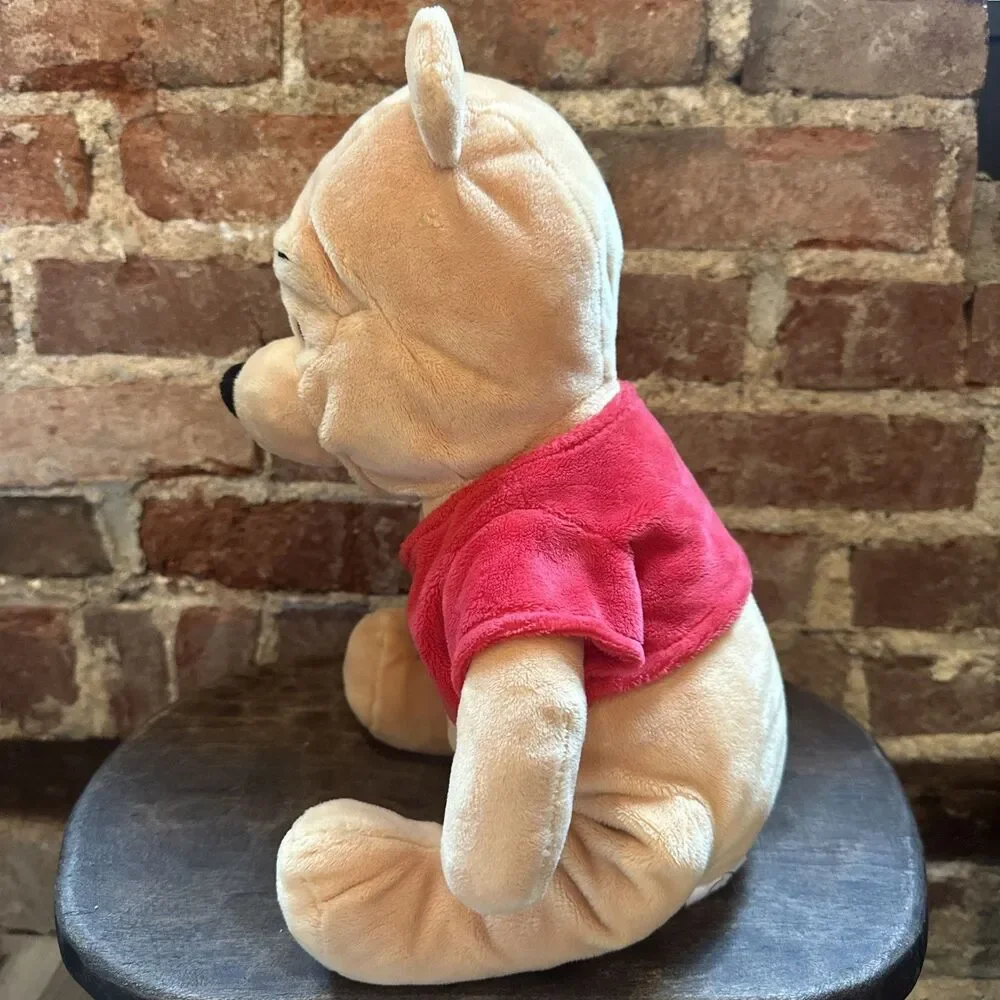 Winnie The Pooh Disney Store Plush 17” Genuine Authentic Original Very Soft